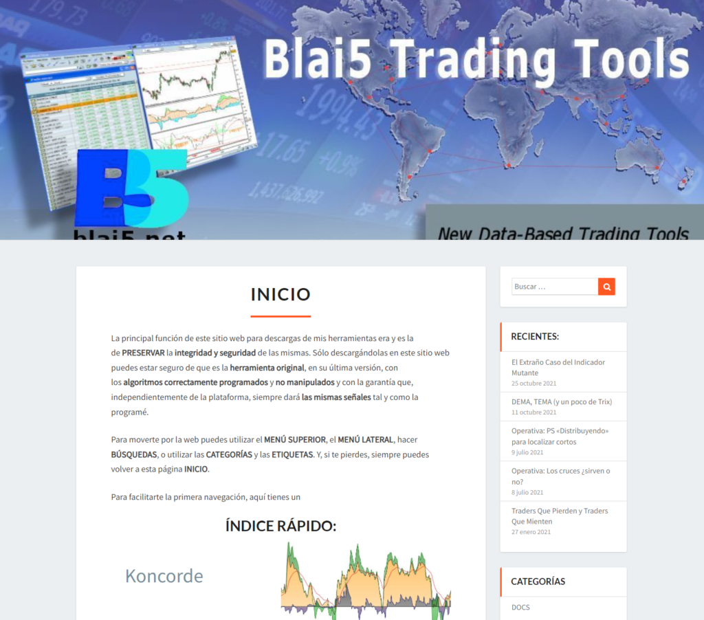 Blai5. Trading Tools